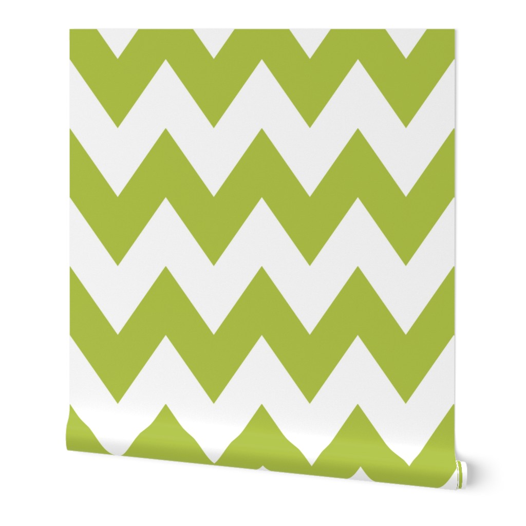 chevron xl lime green