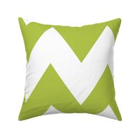 chevron xl lime green