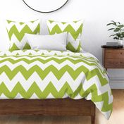 chevron xl lime green