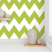 chevron xl lime green