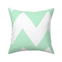 chevron xl ice mint green