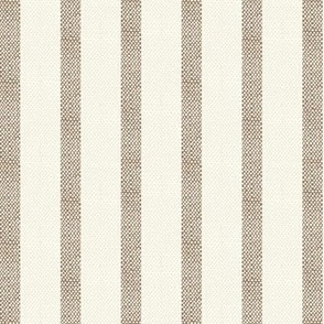 brown ticking stripe