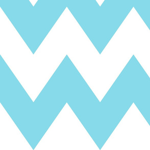 chevron xl sky blue