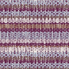 Handwoven-Printed Faux Woven Stripe_12x12_plums + light blue