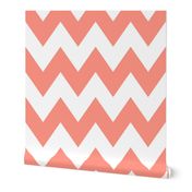 chevron xl peach