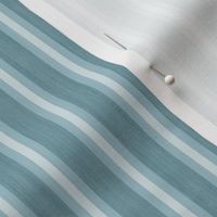 Narrow Stripes - Chambray Blue