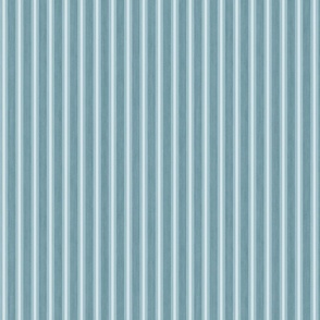 Narrow Stripes - Chambray Blue