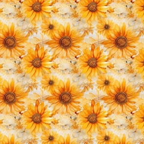 Watercolor Sunflower 2