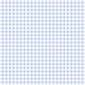 Small Scale Eighth Inch Pastel Periwinkle Blue Gingham – Boho Rose Coordinate