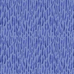 Wormwood Texture Vertical Print – Dark Periwinkle Royal Blue – 3 inch Repeat