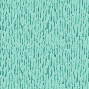 Wormwood Texture Vertical Print – Light Aqua Teal – 3 inch Repeat