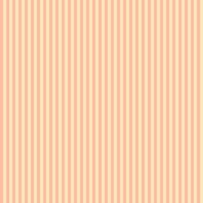 Pinstripe Solid Eighth Inch Scale – Light Yellow and Peach - 8 inch Repeat – Boho Rose Coordinate