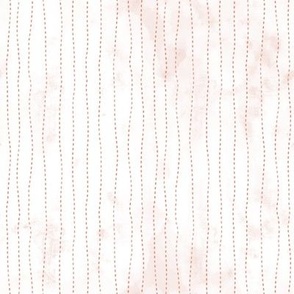 Striped Dotted Line Blender - Peach Orange - Small