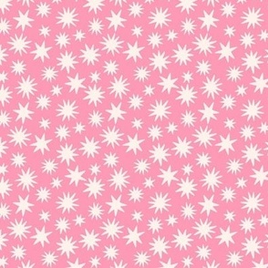 Boho Sun Burst Starbursts in Pink Blossom (Mini)