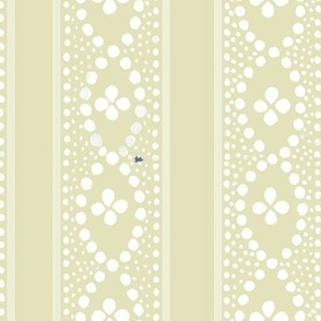 Clara Stripe Pale Pear