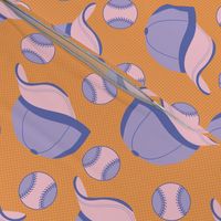 Baseball Bliss - Persian Orange