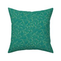 (s) waves coastal chic sea green