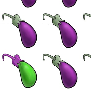aubergines and berenjenas
