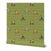 Retro cycling, medium scale