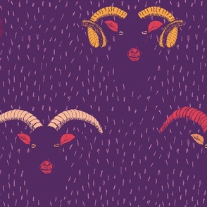 Wild Sheep_Mouflon Magic_purple