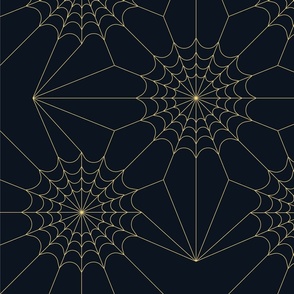 Starry Night Webs-black