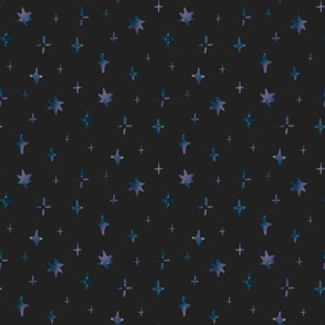 Stars -The Skies Above Bedding - night