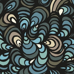 Stormy Waves - xxl - bedding - wallpaper