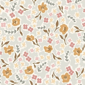 ditsy floral centric with soft gray normal scale