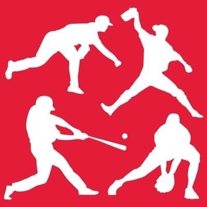 Baseball Players, High School Baseball, College Baseball, Boys Baseball, Mens Baseball, School Spirit, Scarlet Red & White
