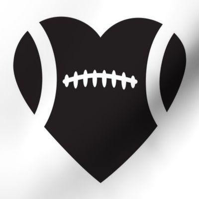 Football Heart, Football Love, High School Football, College Football, Boys Football, School Spirit, Black & White