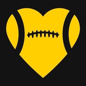 Football Heart, Football Love, High School Football, College Football, Boys Football, School Spirit, Black & Gold, Black & Yellow