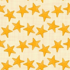 Homespun and Hand-stitched stars