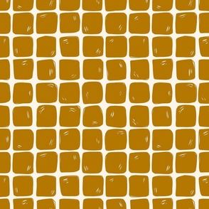 Minimal Grid in Mustard