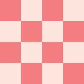 Checkered Pattern in Pink