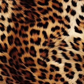 Leopard Print Fur