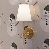 Neutral Snowman Holiday