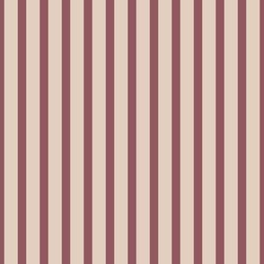 Stripe Pattern in Plum and Rose Pink