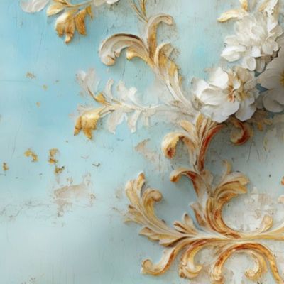 shabby rococo blossoms