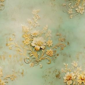 Large Scale shabby rococo