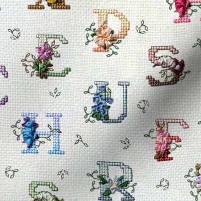 Ribbon Embroidery Sampler JMonroe 1