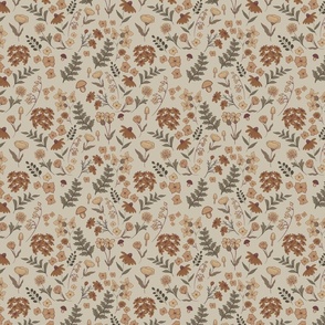 VINTAGE FLORALS_MUTED GREEN