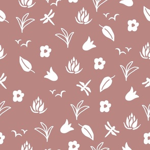 Botanical Pattern pink