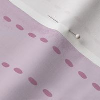 Striped Dotted Line Blender - Pink - Large