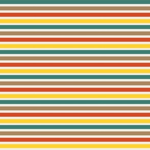 70s multicolor stripe/ medium