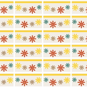 Yellow daisy tile / medium