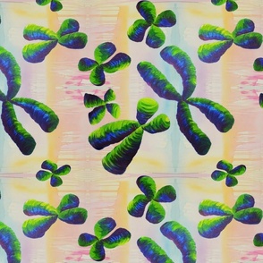 Floating Chromosomes - Pastel Wash