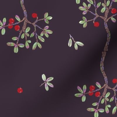 Bonsai Tree - lingonberry [deep red] medium
