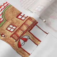 Christmas Town Houses