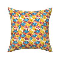 bright meadow flowers on offwhite background (small)