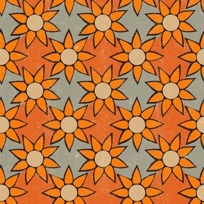 orange mod mosaic